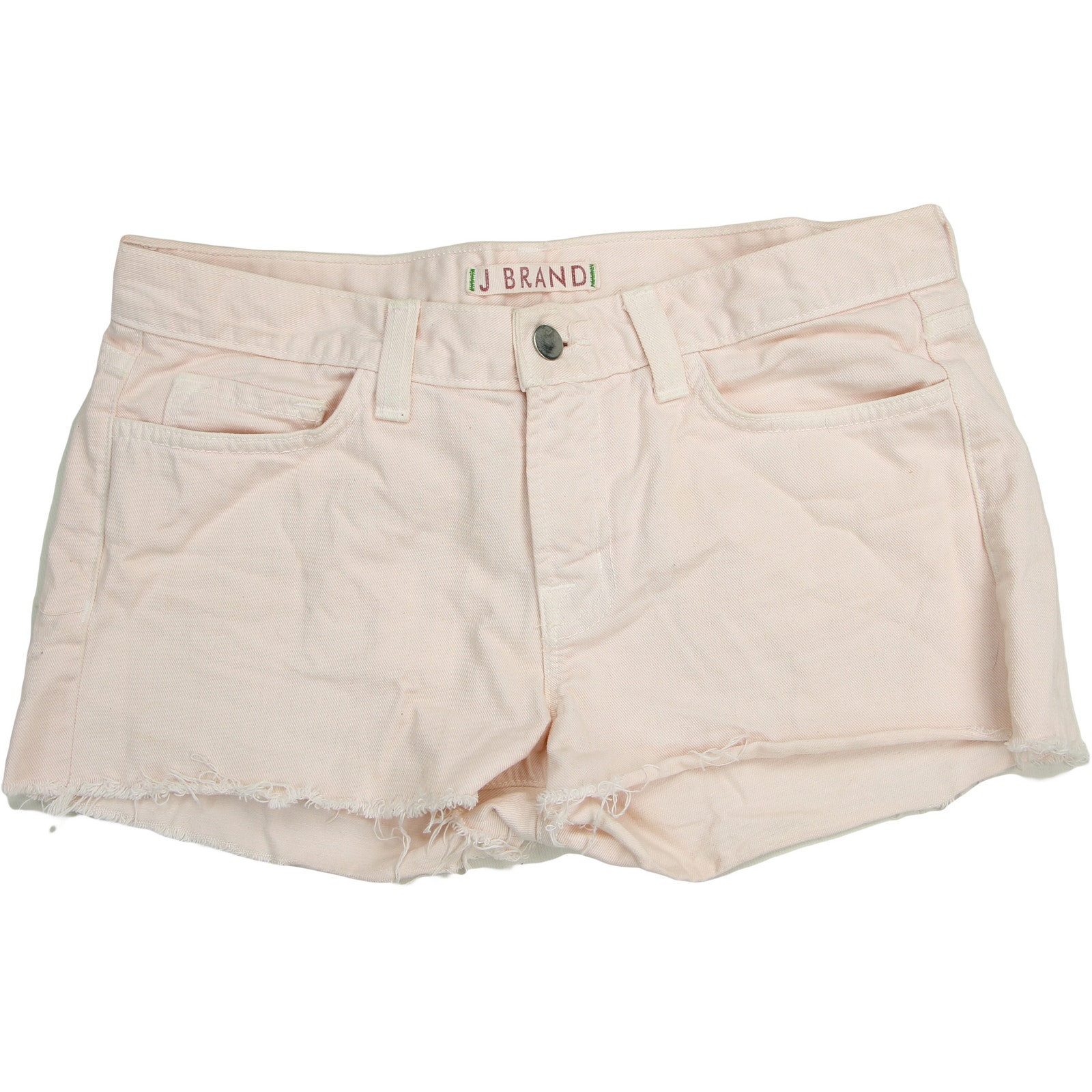 J Brand Pink Romantic Cut Off Shorts 33